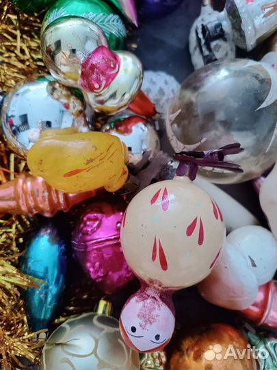 Елочные игрушки СССР