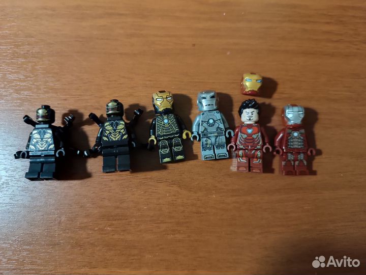 Lego Лаборатория Железного Человека + Халкбастер