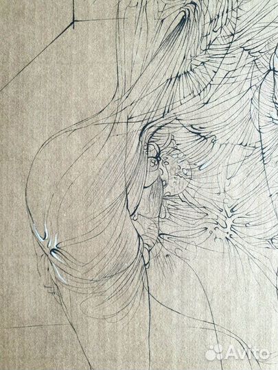 Ханс Беллмер гравюра сюрреализм Bellmer 1968г