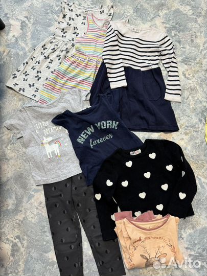 Одежда для девочки пакетом 98 104