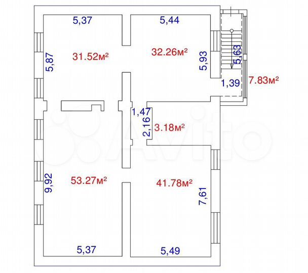 Свободного назначения, 170 м²