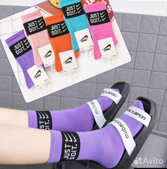 Носки с принтом унисекс