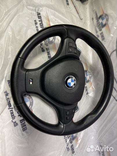 М руль бмв х5 е70 с лепестками