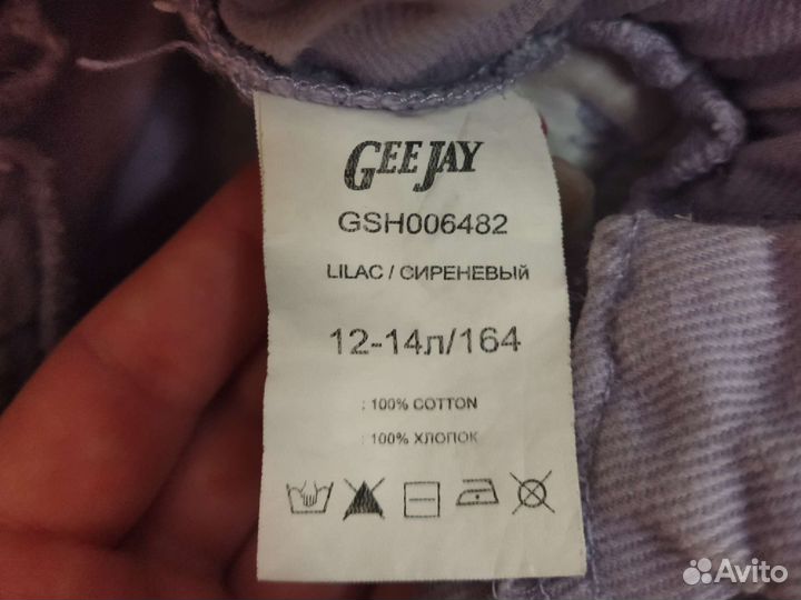 Шорты, Gee Jay, на девочку 12-14 лет, 164 рост