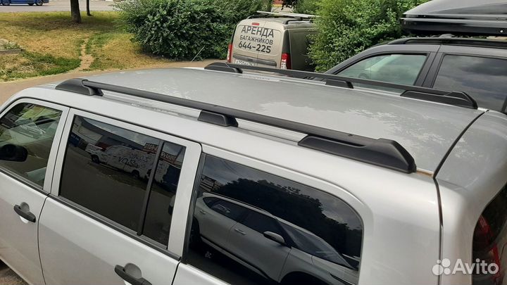 Рейлинги на крышу Toyota Probox, черные