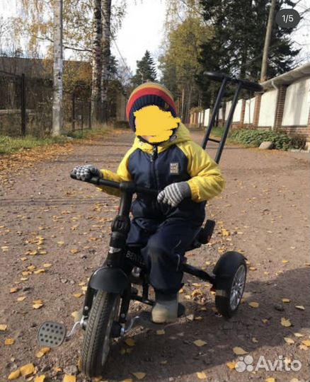 Трехколесный велосипед Bentley BN2 2018, черный