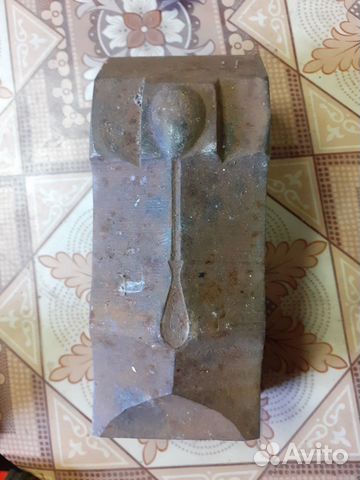 Форма для чеканки ложек