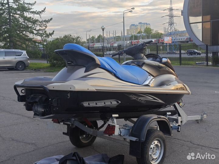 Yamaha FX1800a с прицепом