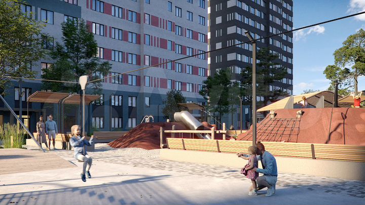 3-к. квартира, 63,5 м², 20/23 эт.