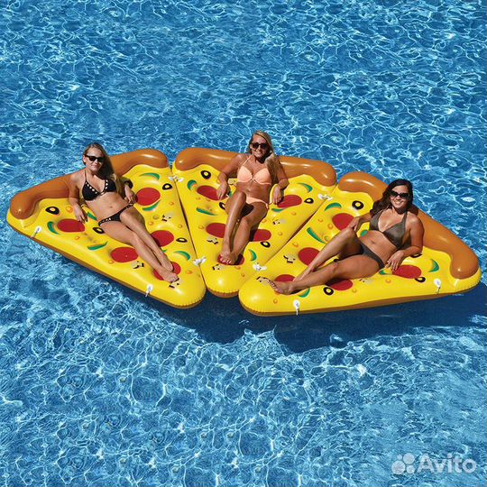 Надувной матрас для плавания Кусочек пиццы