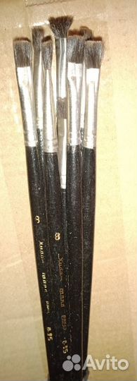 Кисти художественные колонок Худ.Фонда СССР