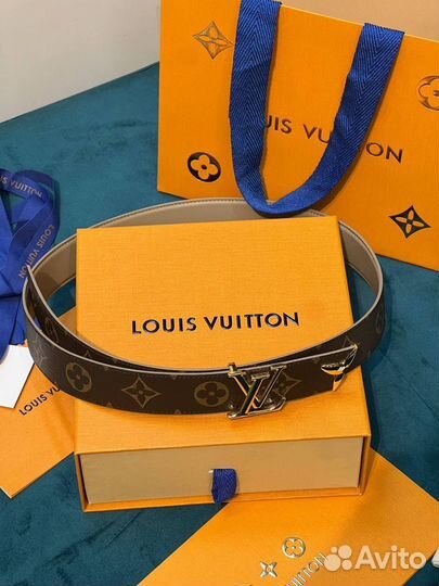 Ремень Louis Vuitton 3 см (Двухсторонний )