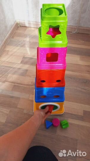 Обалденный сортер пирамидка