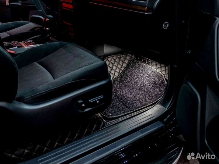 Коврики в салон на Toyota Prado 150 2021г