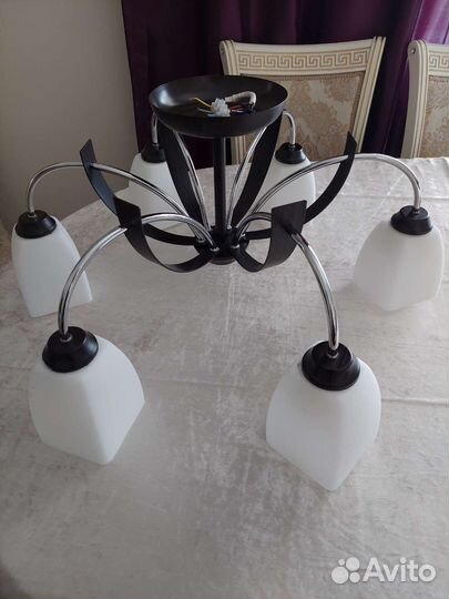 Люстра+бра