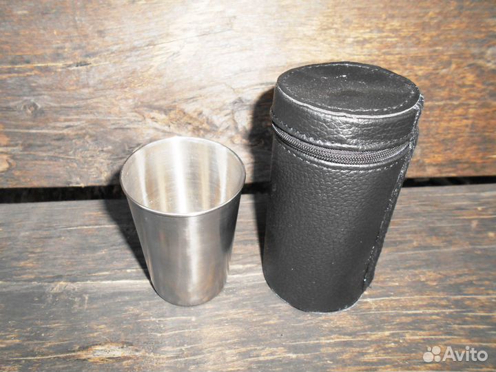Рюмка походная 4 штуки в чехле
