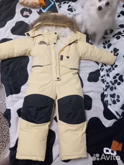 Зимний комбинезон для девочки размер 104