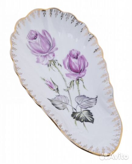 Тарелка декоративная в виде морской раковины с