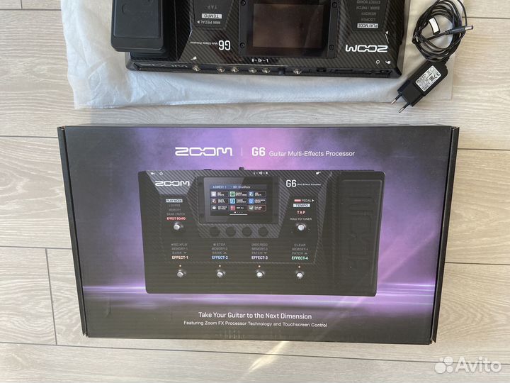 Гитарный процессор zoom G6