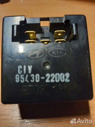 Хендай акцент реле обогрева заднего стекла