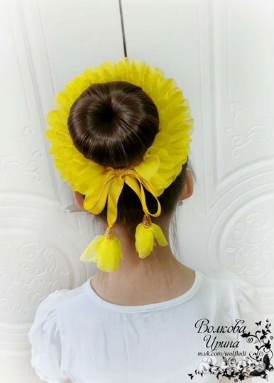 Резинка на гульку/пучок для волос