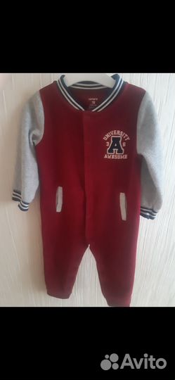 Флисовый комбинезон 92