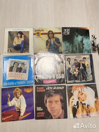Виниловые пластинки одним лотом