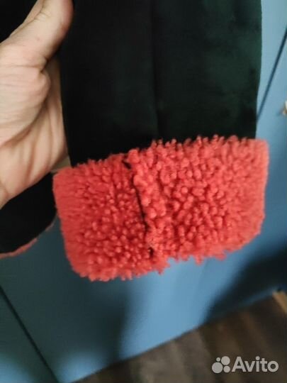 Дубленка женская, р 40-42, б/у