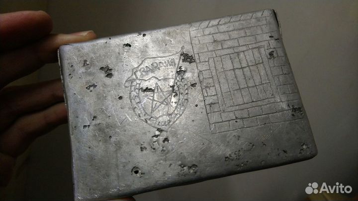 Портсигар Кенигсберг 1946 гвардия солдат