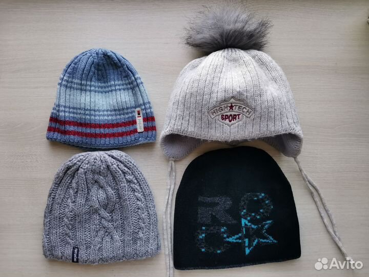 Шапки на 5-8 лет