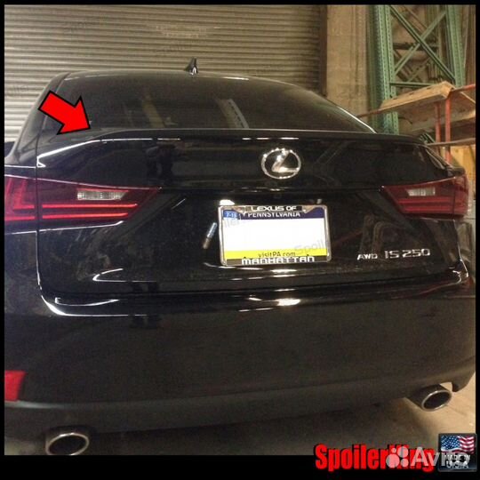 Cпойлер Lexus IS 3