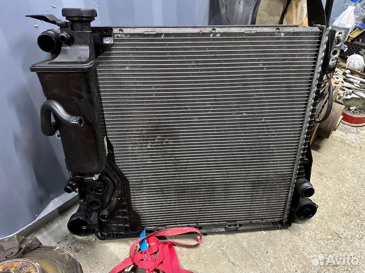 Кассета радиаторов bmw x5 e53 M57d30 d2