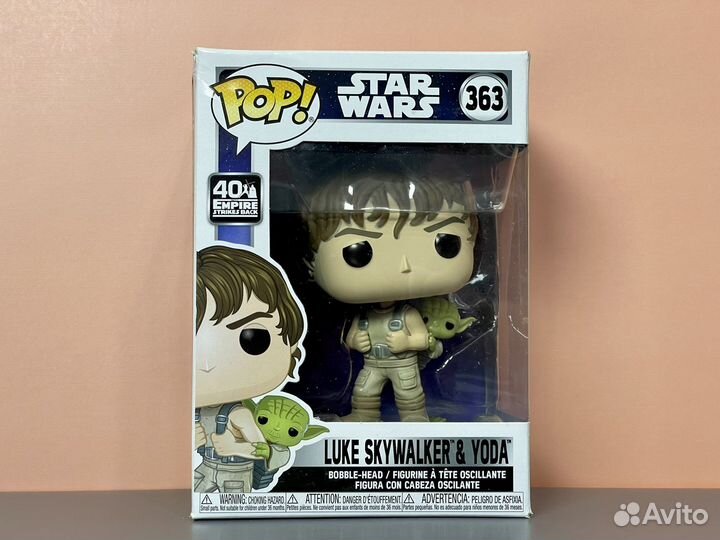 Funko Pop Star Wars 363 Luke Skywalker & Yoda