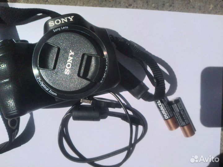 Sony DSC-H100 фотоаппарат Cyber-shot H100 зум 21х
