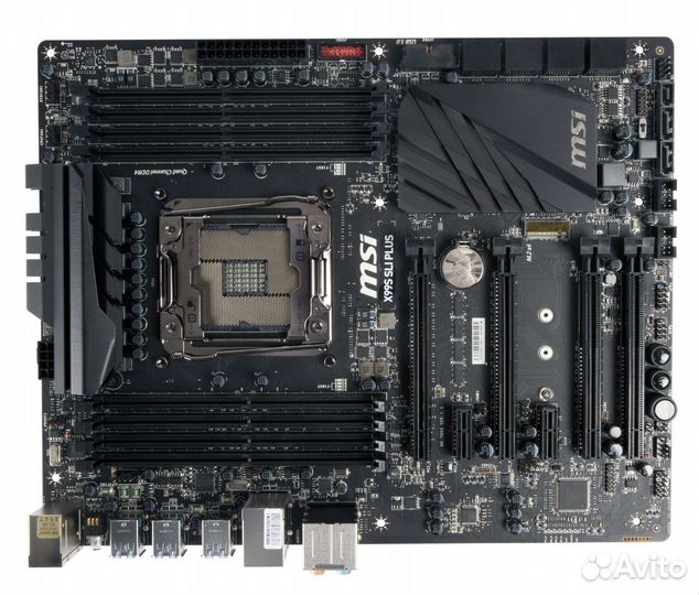 Плата MSI x99a sli. Socket 2011v3