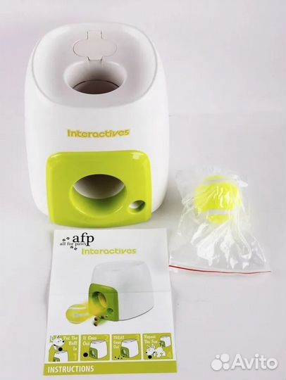 Интерактивная игрушка кормушка для собак 2 в 1