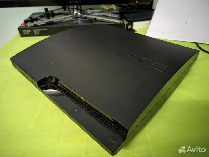 Игровая приставка ps3 slim с 5 играми