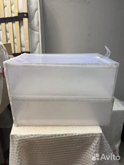 Пластикоковые коробки для обуви или мелочей 20 шт