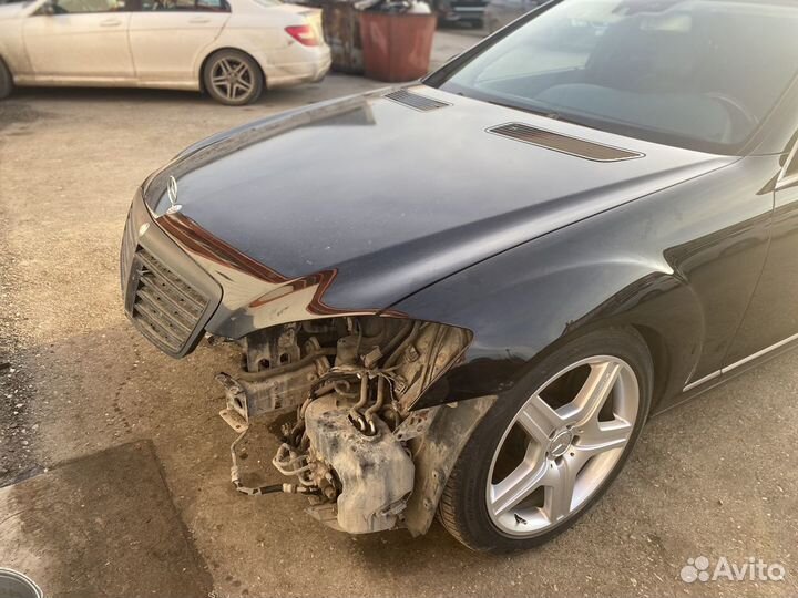 Разбор mercedes w221