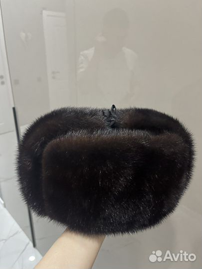 Мужская шапка норка