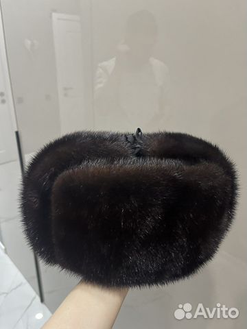 Мужская шапка норка