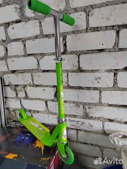 Самокат детский двухколесный бу