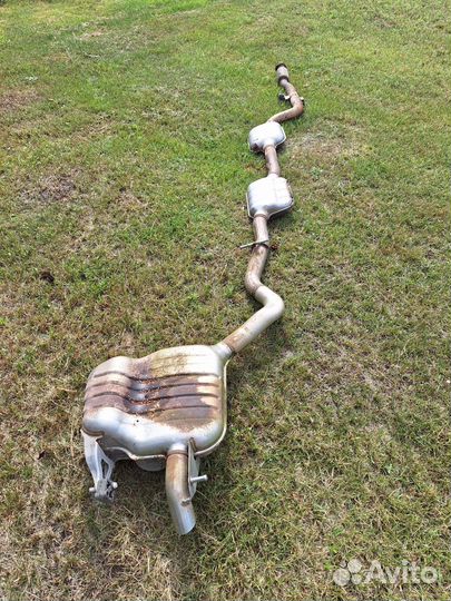 Глушитель mercedes w213 E200