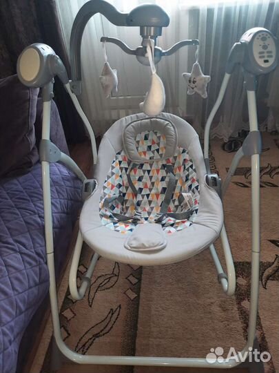 Детские электронные качели