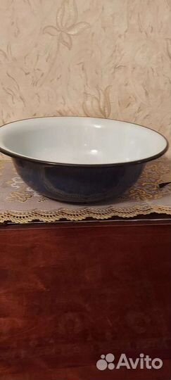 Таз эмалированный