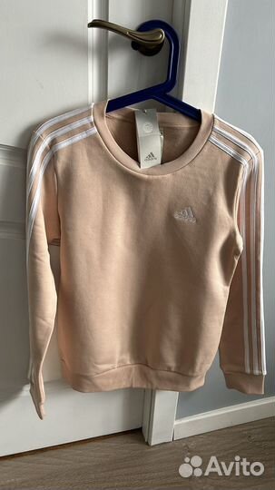 Новый свитшот на флисе(джемпер) adidas
