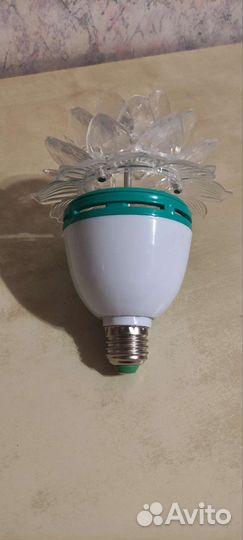 135. Световой прибор «хрустальный цветок» бу