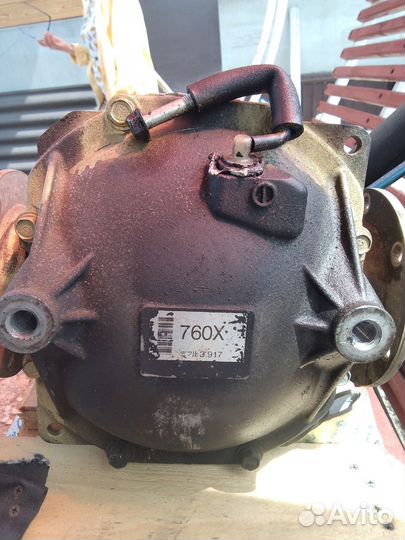 Паджеро 3 задний редуктор 3,9