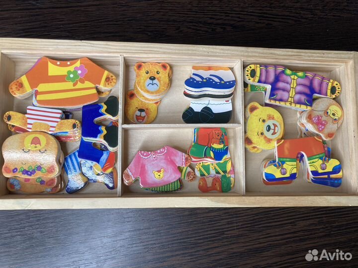 Деревянные пазлы