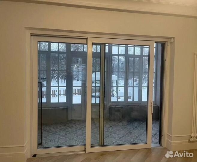 Панорамные окна терассы